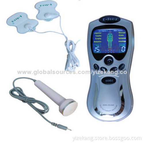 Three Channels Digital Therapy Machine with Cupping